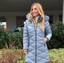 Glace kabát acélkék – Innova Fashion – 2. kép